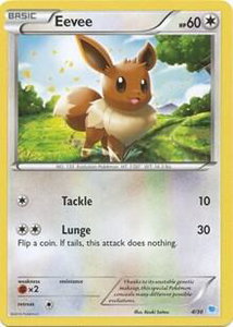 Eevee - XY Trainer Kit: Pikachu Libre & Suicune (PR) #4/30 - Common Pokémon Trading Card