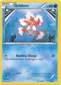 Goldeen (26) - XY Trainer Kit: Pikachu Libre & Suicune (PR) #26/30 - Common Pokémon Trading Card