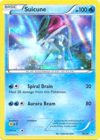 Suicune (30 - Holo) - XY Trainer Kit: Pikachu Libre & Suicune (PR) #30/30 - Common Pokémon Trading Card