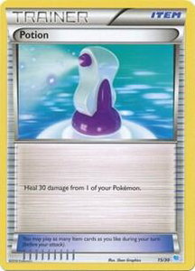 Potion (15 - Suicune Deck) - XY Trainer Kit: Pikachu Libre & Suicune (PR) #15/30 - Common Pokémon Trading Card