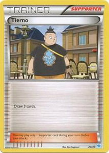 Tierno (20 - Suicune Deck) - XY Trainer Kit: Pikachu Libre & Suicune (PR) #20/30 - Common Pokémon Trading Card