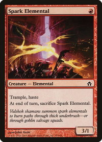 Spark Elemental - Fifth Dawn (5DN) #79 - Common Magic: The Gathering Trading Card