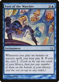 Eyes of the Watcher - Fifth Dawn (5DN) #30 - Uncommon Magic: The Gathering Trading Card