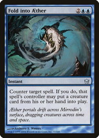 Fold into Aether - Fifth Dawn (5DN) #31 - Uncommon Magic: The Gathering Trading Card