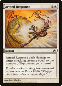 Armed Response - Fifth Dawn (5DN) #2 - Common Magic: The Gathering Trading Card
