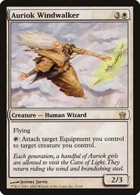 Auriok Windwalker - Fifth Dawn (5DN) #5 - Rare Magic: The Gathering Trading Card
