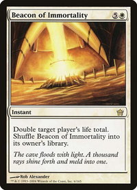 Beacon of Immortality - Fifth Dawn (5DN) #6 - Rare Magic: The Gathering Trading Card