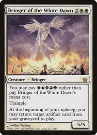 Bringer of the White Dawn - Fifth Dawn (5DN) #7 - Rare Magic: The Gathering Trading Card
