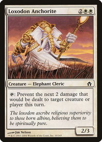 Loxodon Anchorite - Fifth Dawn (5DN) #10 - Common Magic: The Gathering Trading Card