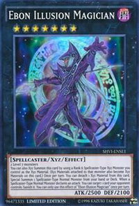 Ebon Illusion Magician - Shining Victories (SHVI) #SHVI-ENSE1 - Super Rare YuGiOh Trading Card