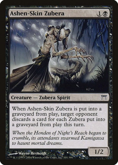 Ashen-Skin Zubera - Champions of Kamigawa Magic: The Gathering trading card