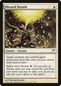 Blessed Breath - Champions of Kamigawa (CHK) #1 - Common Magic: The Gathering Trading Card