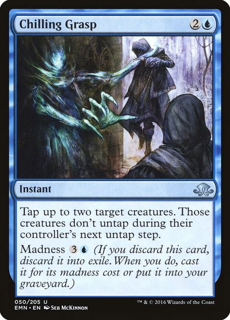 Chilling Grasp - Eldritch Moon Magic: The Gathering trading card