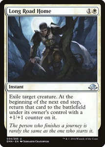 Long Road Home - Eldritch Moon (EMN) #34 - Uncommon Magic: The Gathering Trading Card