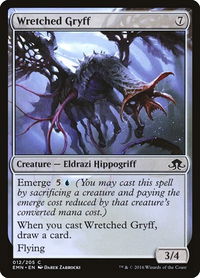 Wretched Gryff - Eldritch Moon (EMN) #12 - Common Magic: The Gathering Trading Card