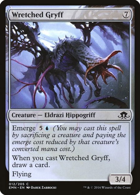 Wretched Gryff - Eldritch Moon Magic: The Gathering trading card