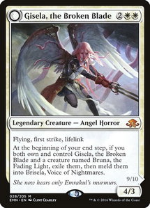 Gisela, the Broken Blade - Eldritch Moon (EMN) #28 - Mythic Rare Magic: The Gathering Trading Card