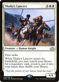 Thalia's Lancers - Eldritch Moon (EMN) #47 - Rare Magic: The Gathering Trading Card