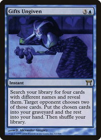 Gifts Ungiven - Champions of Kamigawa (CHK) #62 - Rare Magic: The Gathering Trading Card