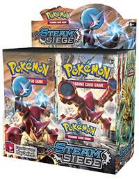 Steam Siege Booster Box - XY - Steam Siege Pokémon trading card
