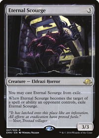 Eternal Scourge - Eldritch Moon (EMN) #7 - Rare Magic: The Gathering Trading Card