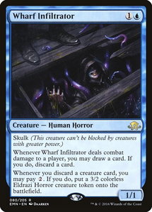 Wharf Infiltrator - Eldritch Moon (EMN) #80 - Rare Magic: The Gathering Trading Card