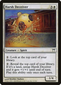 Harsh Deceiver - Champions of Kamigawa (CHK) #11 - Common Magic: The Gathering Trading Card