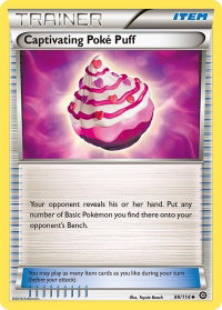 Captivating Poke Puff - XY - Steam Siege (STS) #99/114 - Uncommon Pokémon Trading Card