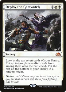 Deploy the Gatewatch - Eldritch Moon (EMN) #20 - Mythic Rare Magic: The Gathering Trading Card