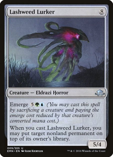 Lashweed Lurker - Eldritch Moon Magic: The Gathering trading card