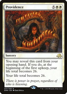 Providence - Eldritch Moon (EMN) #37 - Rare Magic: The Gathering Trading Card