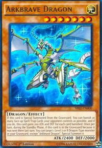 Arkbrave Dragon - Structure Deck: Rise of the True Dragons (SR02) #SR02-EN000 - Ultra Rare YuGiOh Trading Card