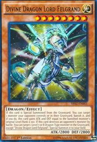 Divine Dragon Lord Felgrand - Structure Deck: Rise of the True Dragons (SR02) #SR02-EN001 - Ultra Rare YuGiOh Trading Card