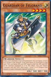 Guardian of Felgrand - Structure Deck: Rise of the True Dragons (SR02) #SR02-EN004 - Common / Short Print YuGiOh Trading Card