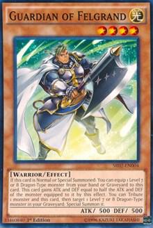 Guardian of Felgrand - Structure Deck: Rise of the True Dragons YuGiOh trading card
