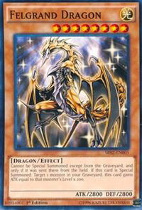 Felgrand Dragon - Structure Deck: Rise of the True Dragons (SR02) #SR02-EN005 - Common / Short Print YuGiOh Trading Card