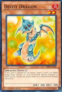 Decoy Dragon - Structure Deck: Rise of the True Dragons (SR02) #SR02-EN008 - Common / Short Print YuGiOh Trading Card