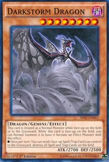 Darkstorm Dragon - Structure Deck: Rise of the True Dragons YuGiOh trading card
