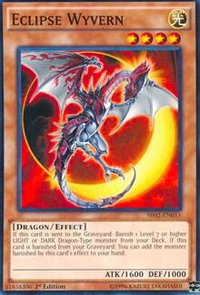 Eclipse Wyvern - Structure Deck: Rise of the True Dragons (SR02) #SR02-EN015 - Common / Short Print YuGiOh Trading Card