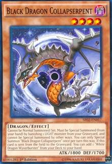 Black Dragon Collapserpent - Structure Deck: Rise of the True Dragons YuGiOh trading card