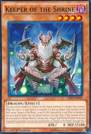 Keeper of the Shrine - Structure Deck: Rise of the True Dragons YuGiOh trading card