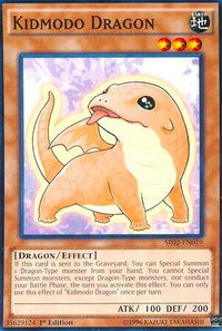 Kidmodo Dragon - Structure Deck: Rise of the True Dragons (SR02) #SR02-EN019 - Common / Short Print YuGiOh Trading Card