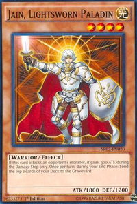 Jain, Lightsworn Paladin - Structure Deck: Rise of the True Dragons (SR02) #SR02-EN020 - Common / Short Print YuGiOh Trading Card