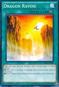 Dragon Ravine - Structure Deck: Rise of the True Dragons (SR02) #SR02-EN026 - Common / Short Print YuGiOh Trading Card