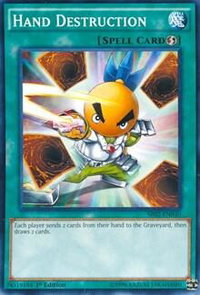 Hand Destruction - Structure Deck: Rise of the True Dragons (SR02) #SR02-EN030 - Common / Short Print YuGiOh Trading Card