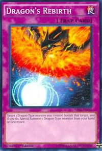 Dragon's Rebirth - Structure Deck: Rise of the True Dragons (SR02) #SR02-EN035 - Common / Short Print YuGiOh Trading Card
