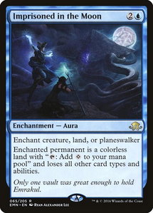 Imprisoned in the Moon - Eldritch Moon (EMN) #65 - Rare Magic: The Gathering Trading Card