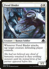 Fiend Binder - Eldritch Moon (EMN) #26 - Common Magic: The Gathering Trading Card
