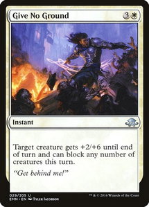 Give No Ground - Eldritch Moon (EMN) #29 - Uncommon Magic: The Gathering Trading Card