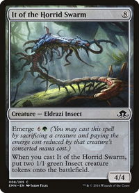 It of the Horrid Swarm - Eldritch Moon (EMN) #8 - Common Magic: The Gathering Trading Card